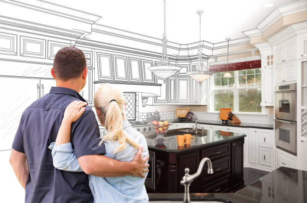 Professional Kitchen Island Installation technician working in Chandler, TX